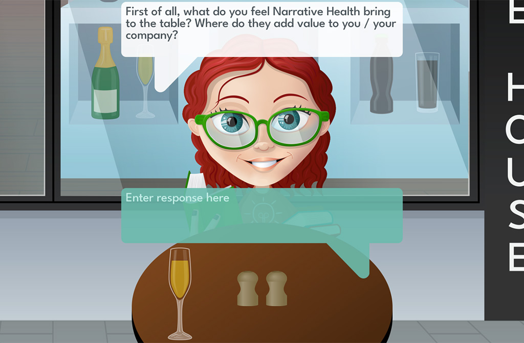 Narrative Health HTML5 Interactive Survey Application